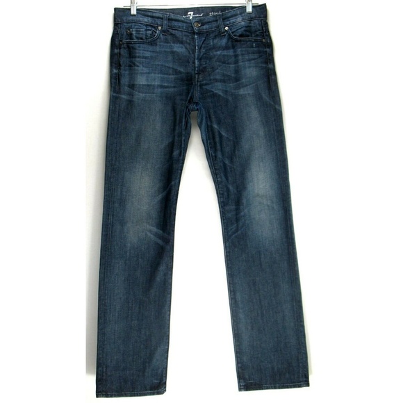 7 For All Mankind Other - 7 For All Mankind Standard Straight Leg Men Sz 33